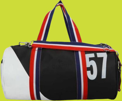 HouseOfCommon NEW Version Leatherite 57 Fitness Gym Bag/Duffel Bag_138(Kit Bag)
