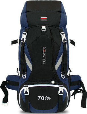 BOLSTER 70L Rucksack, trekking bag for Hiking, Camping, Trekking, & Extreme Adventures Rucksack  - 70 L(Blue)