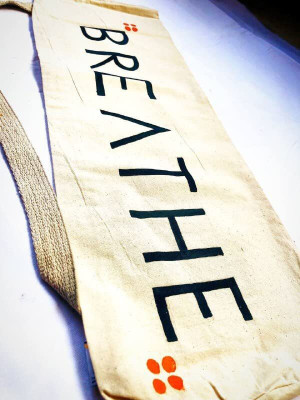 Amrutkala Hand Painted Printed Yoga Mat Bag Cover Only with Shoulder Strap and Full(Backpack)