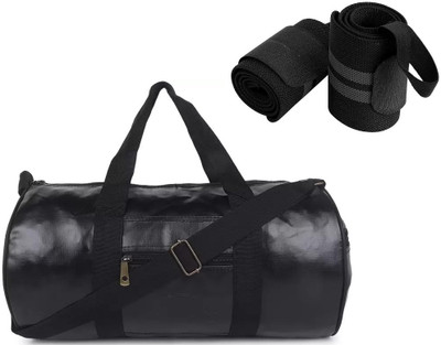 Raizex Combo Set Of Gym Bag & Wrist Band, Duffle Bags, Shoulder Gym Bag, Travel Bags(Grey, Kit Bag)