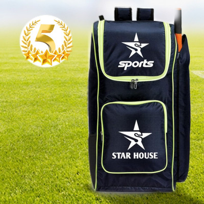 Star House Best Black Cricket Kit Bag Heavy Padded(Backpack)