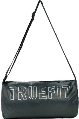 TRUEFIT Classic Duffle Gym bag for Mens & Women with water bottle holder(Grey, Kit Bag)