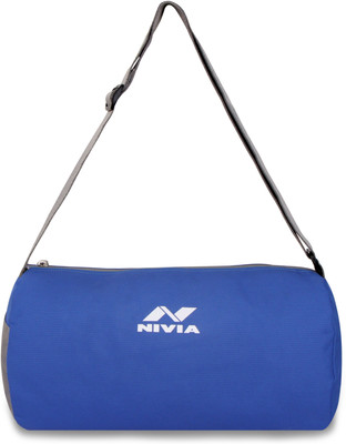 NIVIA Basic Duffle Bag(Blue, Kit Bag)