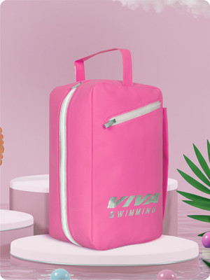 VIVA SWIMMING SEA-HOAX kit Bag For Swim Accessories Like Goggle, Cap, Kickboard +1 side Pocket(Pink, Kit Bag)
