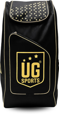 ULTIMATE GOAL Black Nylon Cricket Gear Bag With Extra Storage & Durable Sturdy Straps Zippers(Multicolor, Kit Bag)