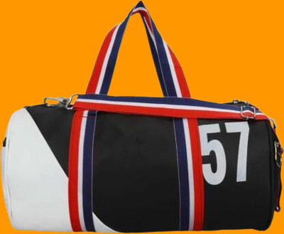 HouseOfCommon NEW Version Leatherite 57 Fitness Gym Bag/Duffel Bag_141(Kit Bag)