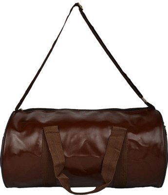 Unity Bond Brown Leather Gym Bag Stylish, Durable & Spacious(Brown, Kit Bag)