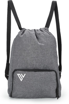 divulge Maxin Backpack Meteor Drawstring Bag PUNCH Daypack, Drawstring bag, Sport Bag 18 L Backpack(Grey)