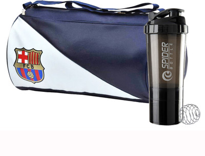TRUE INDIAN sport bag for gym and travel with protein shaker bottle(Multicolor, Kit Bag)