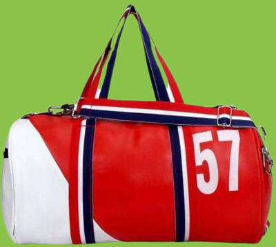 HouseOfCommon NEW Version Leatherite 57 Fitness Gym Bag/Duffel Bag_157(Kit Bag)