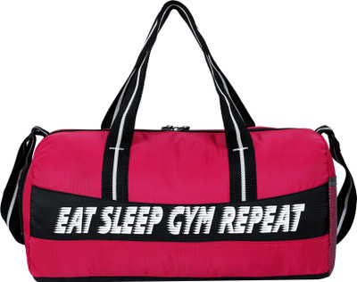 Dmade Gym Bag With Separate Shoe Compartment Unisex Kit Bag(Red, Kit Bag)