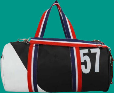 HouseOfCommon NEW Version Leatherite 57 Fitness Gym Bag/Duffel Bag_135(Kit Bag)