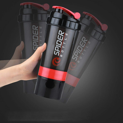 TRUE INDIAN 600 ml Plastic Shaker(Pack of 1, Red)
