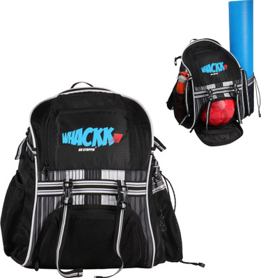 WHACKK Soccer Basketball Volleyball Football kit Bag(Black, Backpack)