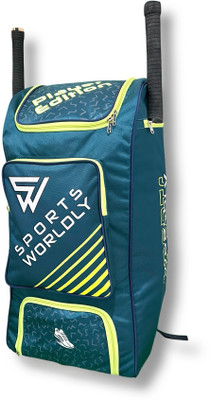 Sports Worldly Player Edition Cricket Kit backpack with wheels Light Weight(Green, Backpack)