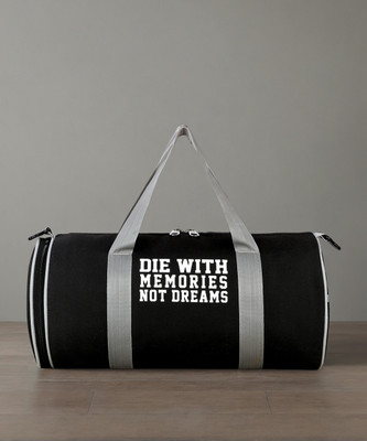 Dmade water resistant premium quality sports bag with separate shoe compartment(Black, Kit Bag)