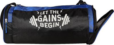 Snipper DB_Trendy Let The Gain Begin Gym Bag Gym Duffel Bag