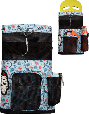 WHACKK Aqua Unisex Swimming Equipment Bag Wet Pocket Gym (Arctic, Drawstring Bag)(Blue, Drawstring Bag)