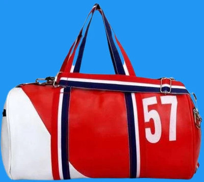HouseOfCommon NEW Version Leatherite 57 Fitness Gym Bag/Duffel Bag_152(Kit Bag)
