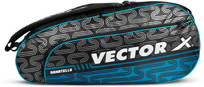 VECTOR X Donatello Water Resistant 5 Compartment Badminton Bag with Padded Shoulder Strap(Kit Bag)