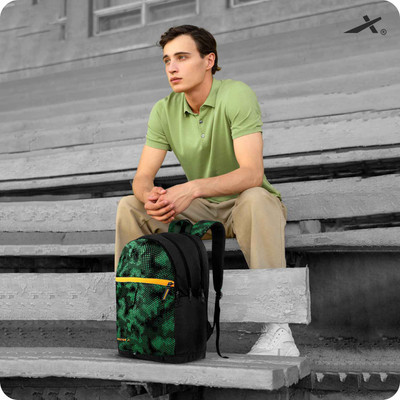 VECTOR X Multi-Purpose 23 Liter Prism Bag Office / School / College /Business / Travel(Green, Backpack)