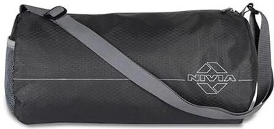 NIVIA Basic Duffle(Black, Kit Bag)