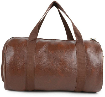 NEPROCK Gym Duffel Bag I Gym Bag I Shoulder Bag I Sports Bag I 20 L Gym & Travel Gym Bag(Brown, Messenger Bag)