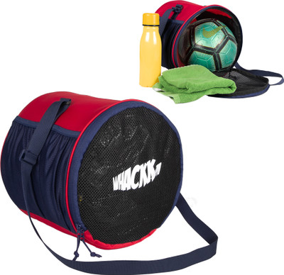 WHACKK Kick Soccer/Football/Basketball/Volleyball/Throwball kit Bag(Red, Kit Bag)