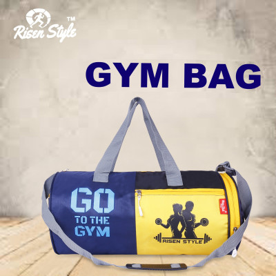 Risen style Lightweight Gym, Shoulder & Travel Bag for Men & Women(Multicolor, Kit Bag)