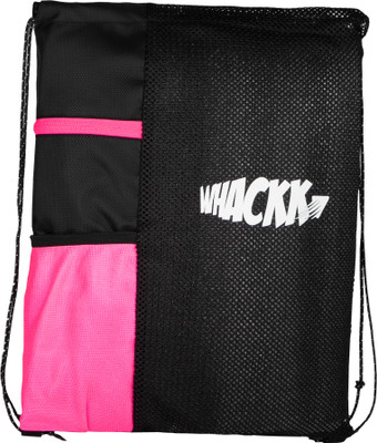 WHACKK Joss Unisex Swimming/Gym/Sports Equipment Kit Bag(Pink, Drawstring Bag)