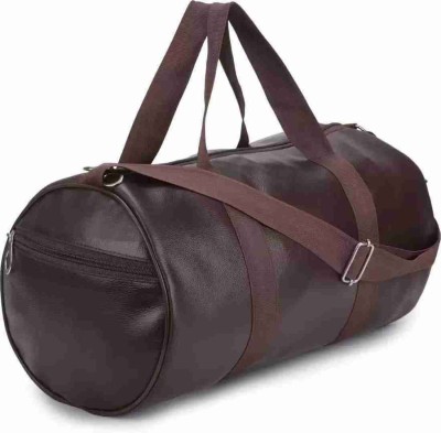 SSMFOX Gym solid duffel bag (Dark Brown, Multicolor))(Multicolor, Backpack)