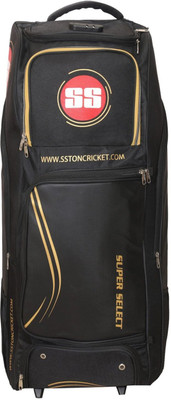 duro SPORTS Super Select Duffle Full Size Cricket Kit Bag With Bat And Shoe Pocket(Black, Wheeler)