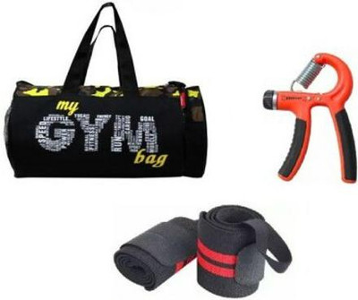 L'AVENIR gym bag with finger/forearms Hand Grip and wrist support Hand Grip/Fitness Grip