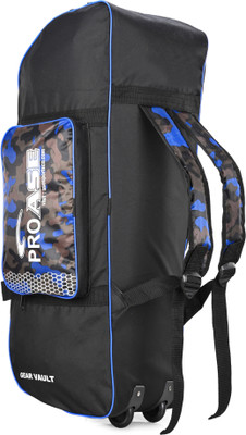 Proase Gear Vault Cricket Kit Bag With Wheels(Blue, Kit Bag)