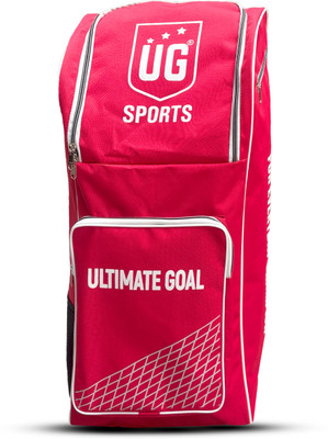 ULTIMATE GOAL Ample Storage Space | Academy Polyester Zippers Bag | Shoes & Bat Compartments(Kit Bag)