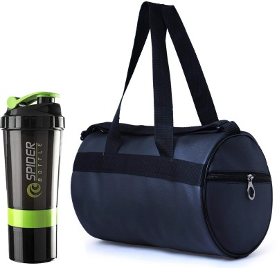 TRUE INDIAN Combo Fitness Kit Gym Duffel Bag with 500ml Shaker Bottle/Gym Bottle for Unisex(Multicolor, Kit Bag)