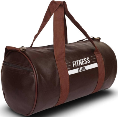 COOL INDIANS Fitness Duffle bag /Shoulder & Gym Leather Bag For Gym Backpack(Brown, Messenger Bag)