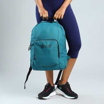 Cult 25 Litre Foldable Backpack Water Resistant Travel Bag with Adjustable Straps(Blue, Backpack)