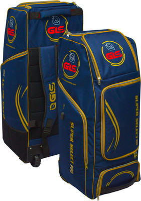 GLS Super Select PRO Duffle Cricket Kit Bag with Bat and Shoe Pocket and Wheels(Blue, Kit Bag)