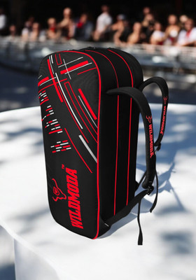 Wildmoda Passion Pro Premium 3-Compartment Badminton & Tennis Racquet Unisex Bag(Black, Kit Bag)