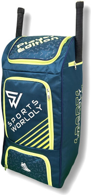 Sports Worldly Player edition - Duffle Wheels Cricket kit Bag with Two Bat Pocket(Multicolor, Kit Bag)