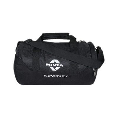 NIVIA Beast-4 with Shoe Compartment, Suitable For Sports, Travel, Workout, 23L(Black, Kit Bag)