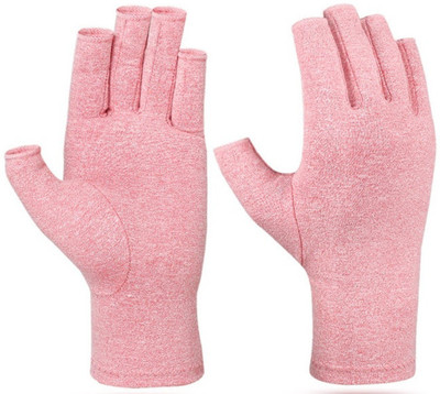 MOMISY ArthritisGloves-Pink-S Gym & Fitness Gloves(Pink)