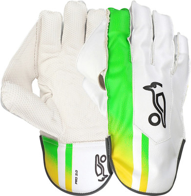 KOOKABURRA KAHUNA PRO 3.0 (YOUTH)Age 12 to 14 YRS Wicket Keeping Gloves(Green, White)