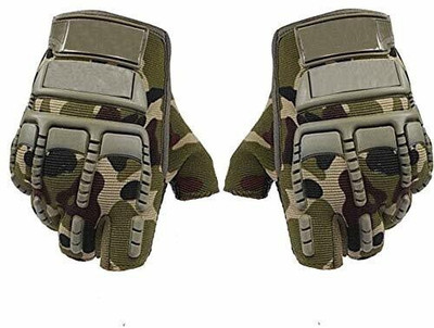 Dexus HALF RIDDING GLOVES FOR BIKERS Driving Gloves(Green)