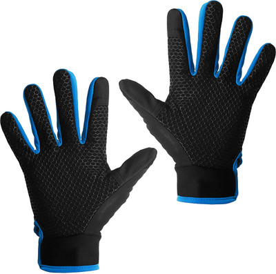 greyfab ™Winter Warm Gloves Mobile Phone Touch Screen Skiing Gloves Riding Snow Gloves Riding Gloves(Blue)