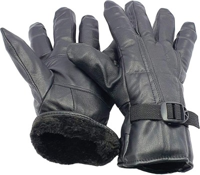 Magnet Riding GlovesMBlack_GV392 Riding Gloves(Black)