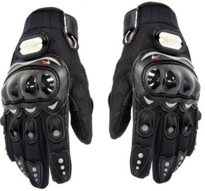 Zepto Pro Biker Full Riding Gloves(Black)