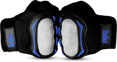 Steelbird Experience 1.0 Reflective Full Finger Bike Riding Gloves with Touch Sensitivity Riding Gloves(Black Blue)
