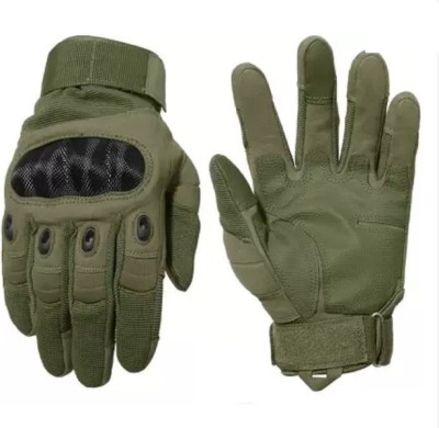 Jaysingh Gloves1 Riding Gloves(Green)